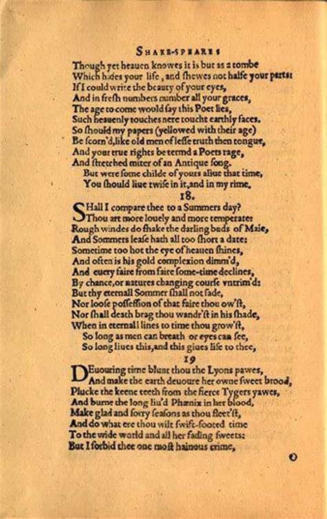 best shakespeare sonnets